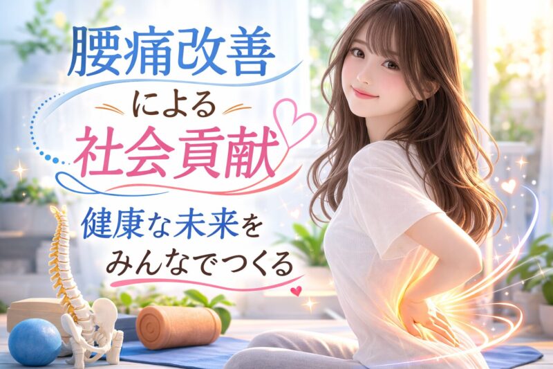 ???? 猫と暮らす方のための腰痛改善