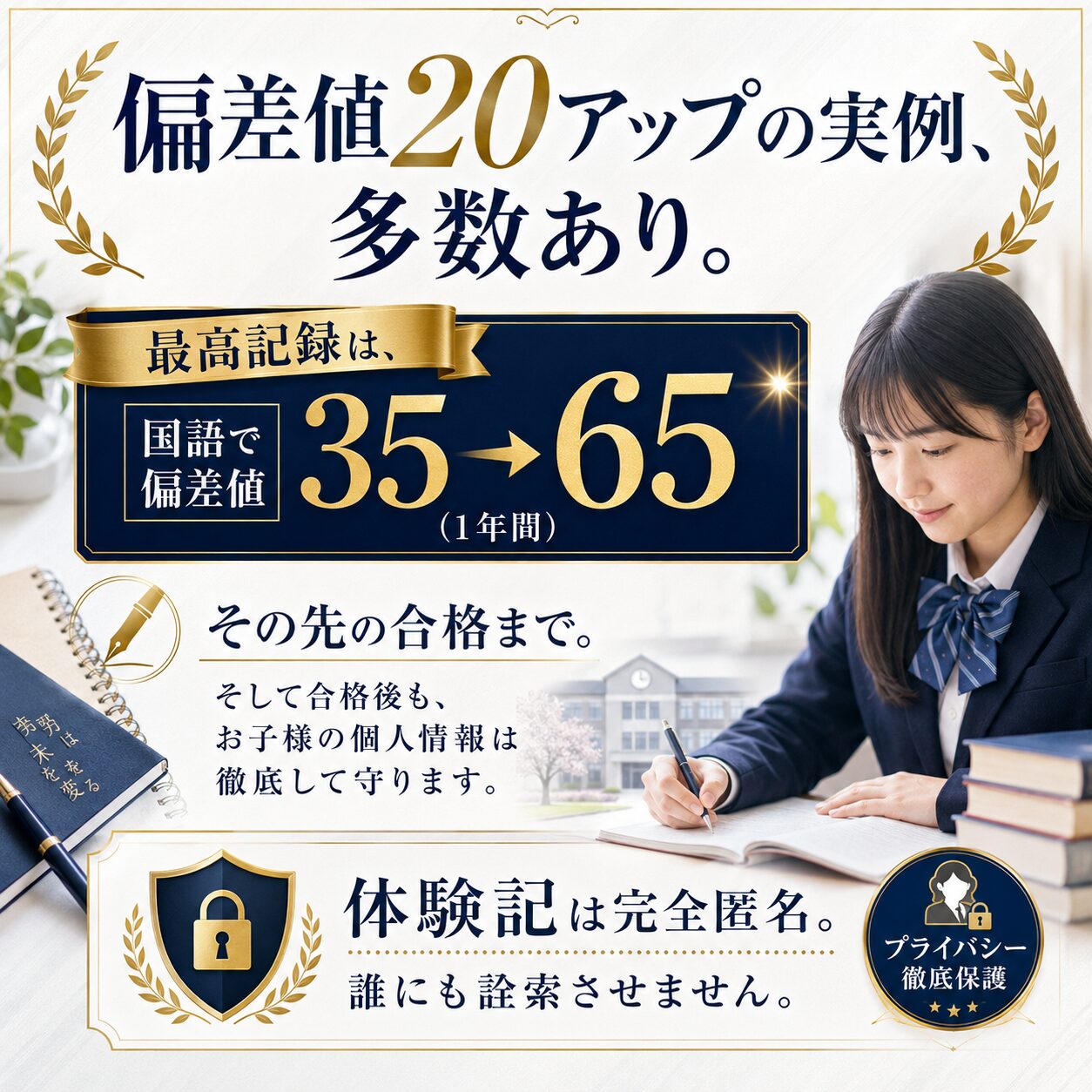 偏差値20アップの学習メソッド