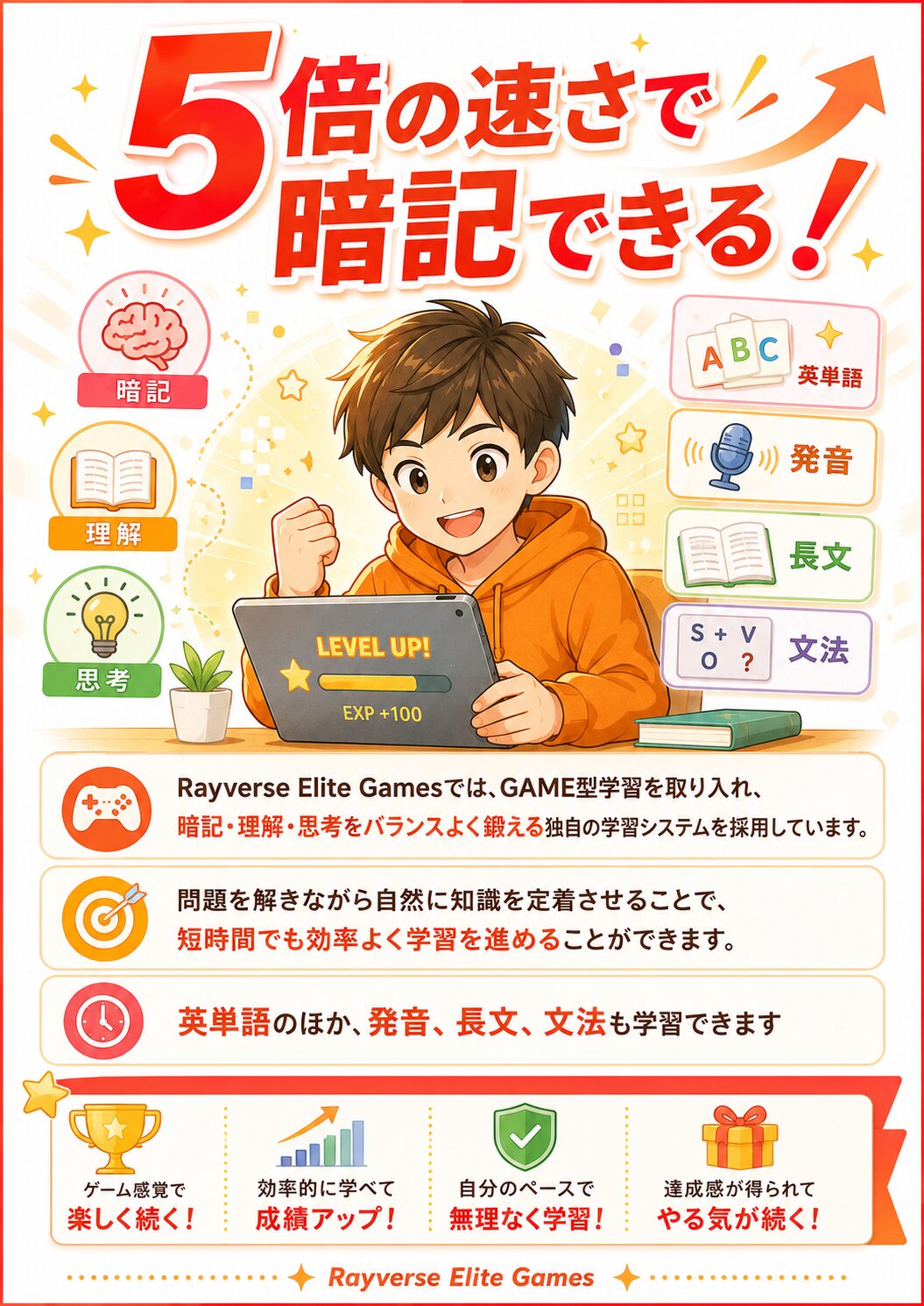 ゲーム学習の利点