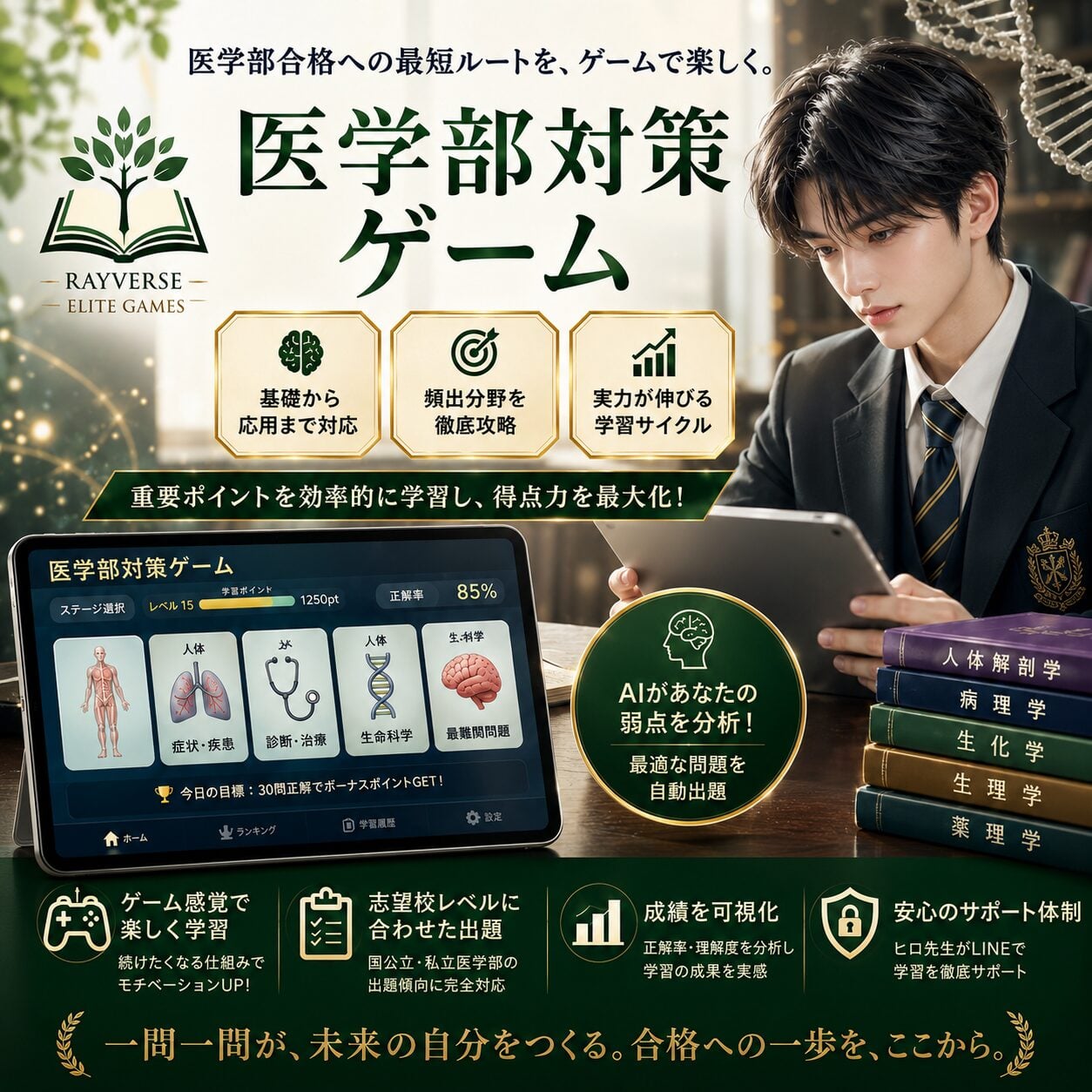 医学部受験対策ゲーム