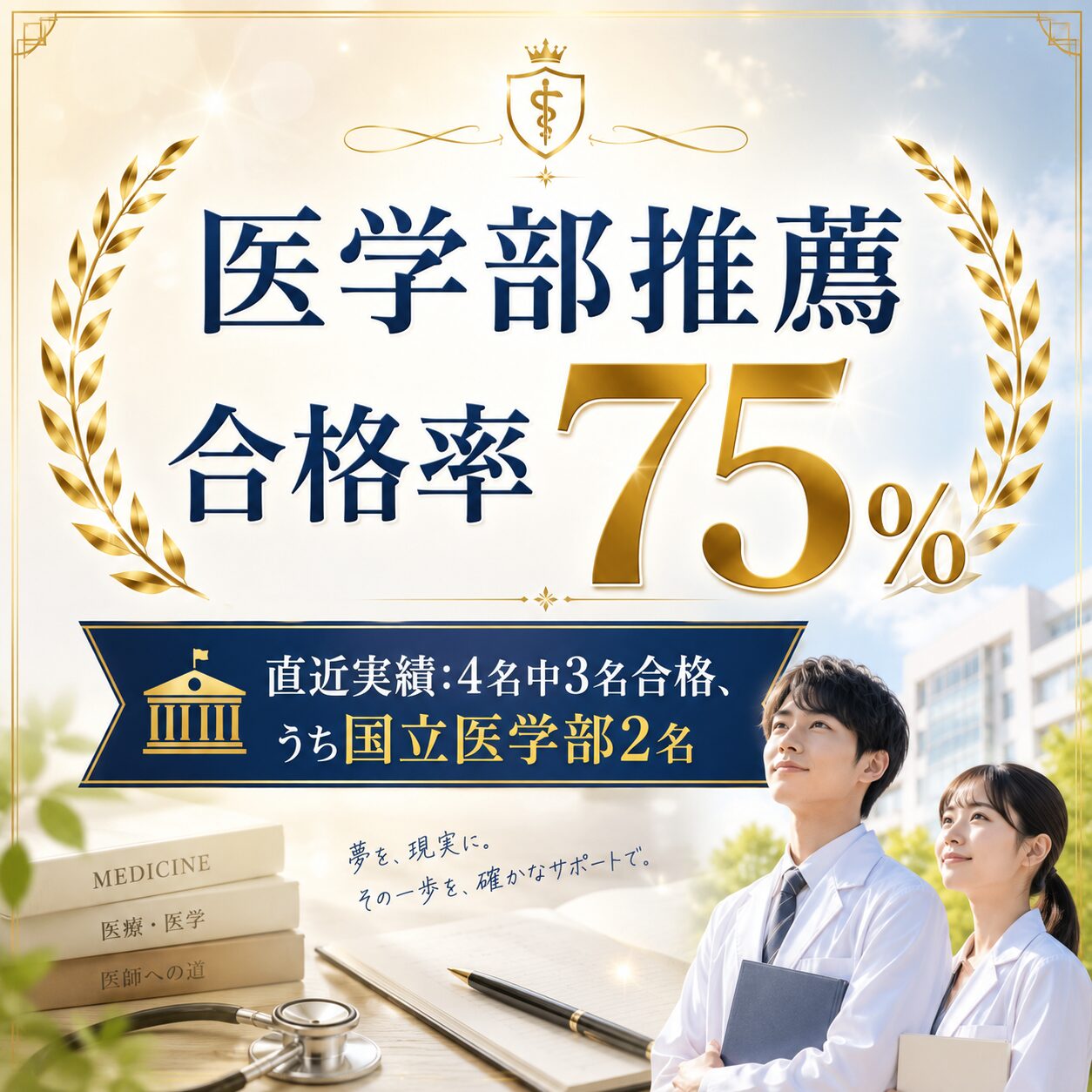 医学部推薦合格の実績